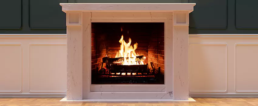 Decorative Electric Fireplace Installation in Kenosha, Wisconsin