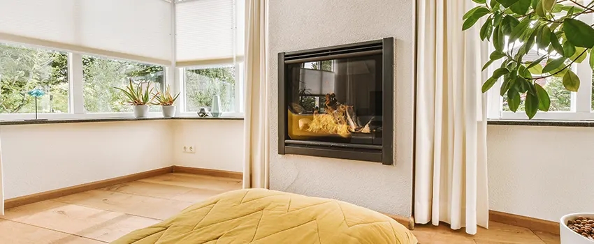 Residential Fireplace Ceramic Glass Installation in Kenosha, WI
