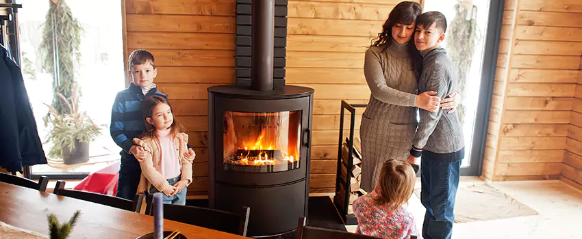 Morso Cast Iron Fireplace Insert Installation in Kenosha, Wisconsin