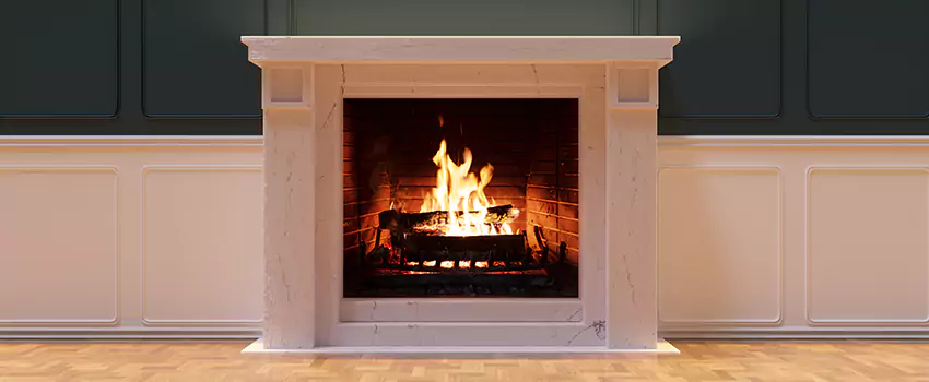 Open Flame Wood-Burning Fireplace Installation Services in Kenosha, Wisconsin