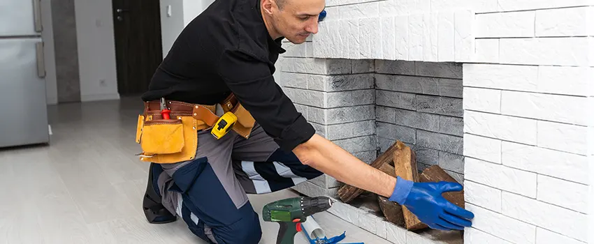 Fireplace Damaged Damper Frame Repair Services in Kenosha, Wisconsin